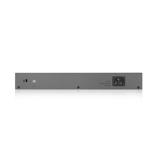 ZYXEL Switch 16x1000Mbps (16xPOE) + 2xGigabit kombó SFP Menedzselhető Rackes, GS1350-18HP-EU0101F (GS1350-18HP-EU0101F)