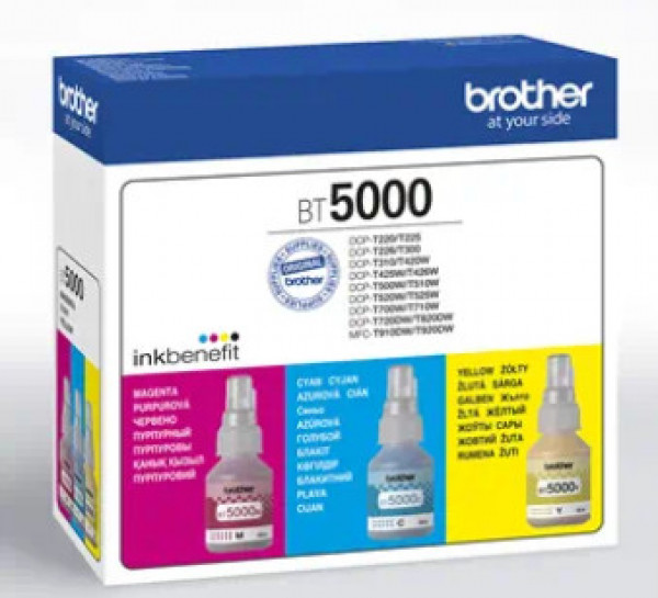 Brother BT5000CMY Tintatartály csomag CMY 3*48,8ml (BT5000CLVAL)