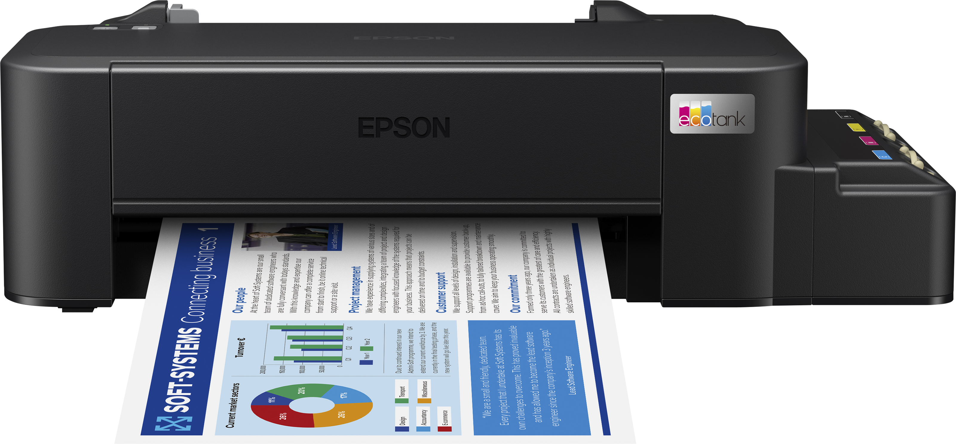 Epson EcoTank L121 színes tintasugaras egyfunkciós nyomtató (C11CD76412)