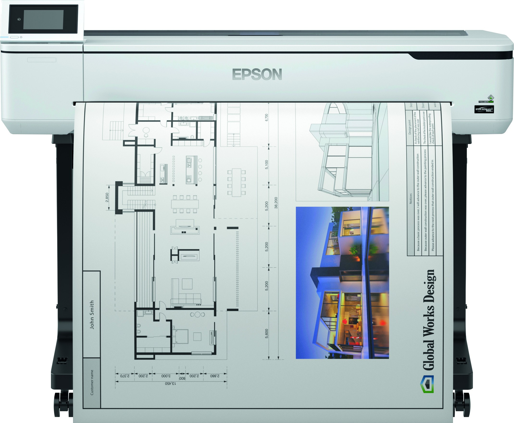 Epson SureColor SC-T5100 A0 CAD Nyomtató /36/ (C11CF12301A0)