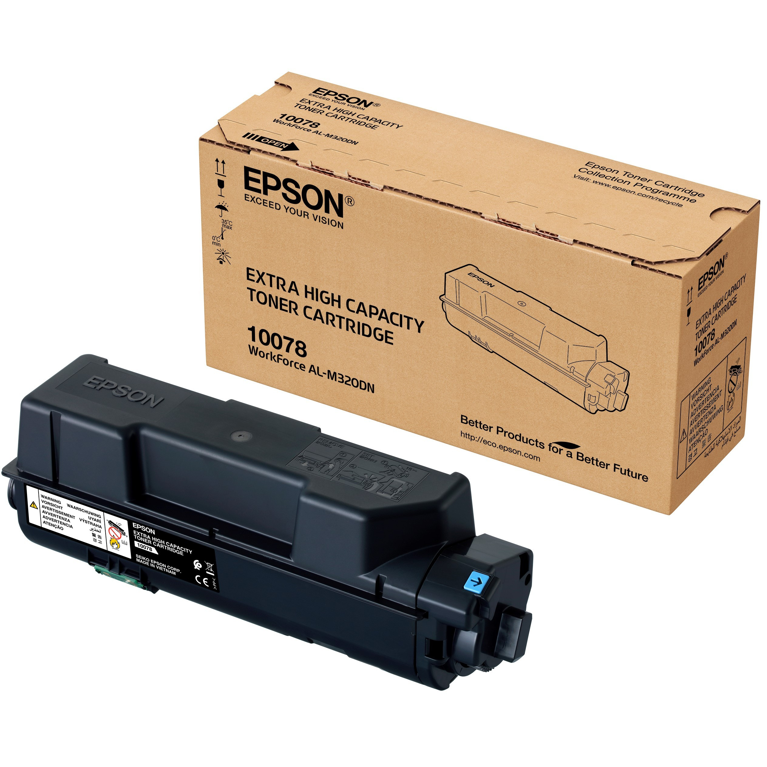 Epson M320 Toner 10078 13.300 oldal kapacitás (C13S110078)
