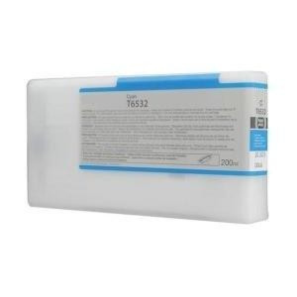 Epson T6532 Tintapatron Cyan 200ml (C13T653200)