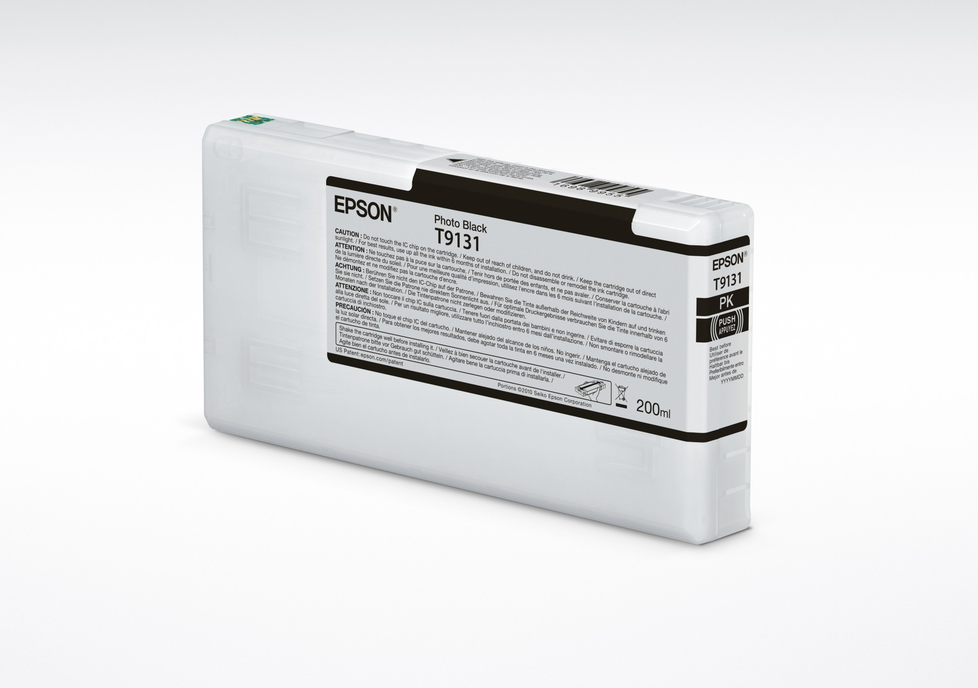 Epson T9131 Tintapatron Photo Black 200ml (C13T913100)