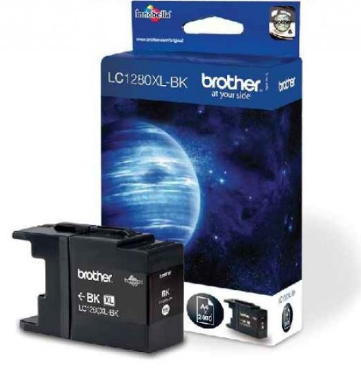 Brother LC1280XLBK Tintapatron Black 54,7 ml 2.400 oldal kapacitás (LC1280XLBK)