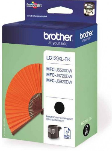 Brother LC129XLBK Tintapatron Black 44,2 ml 2.400 oldal kapacitás (LC129XLBK)