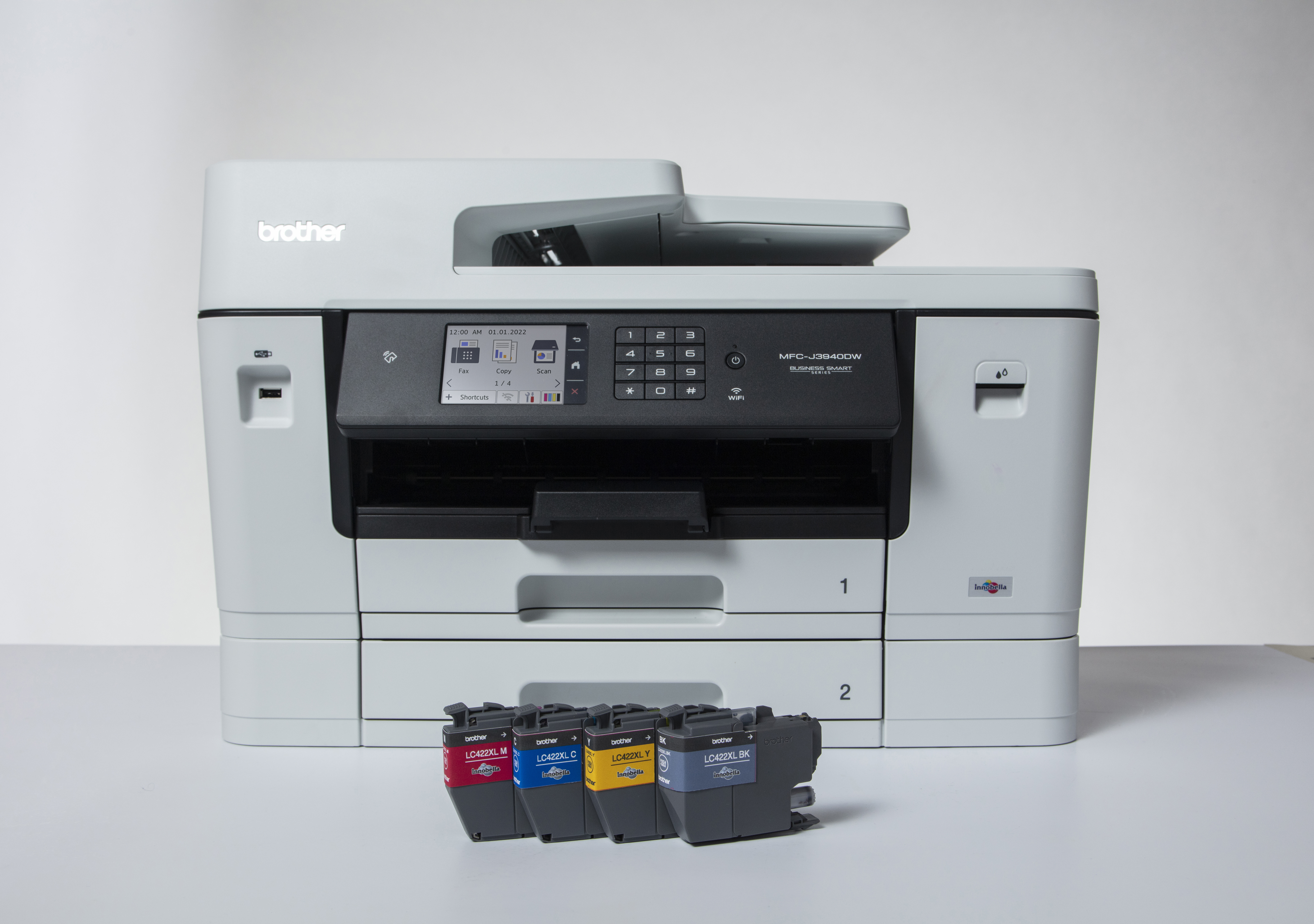 Brother MFCJ3940DW A3 színes tintasugaras multifunkciós nyomtató (MFCJ3940DWYJ1)