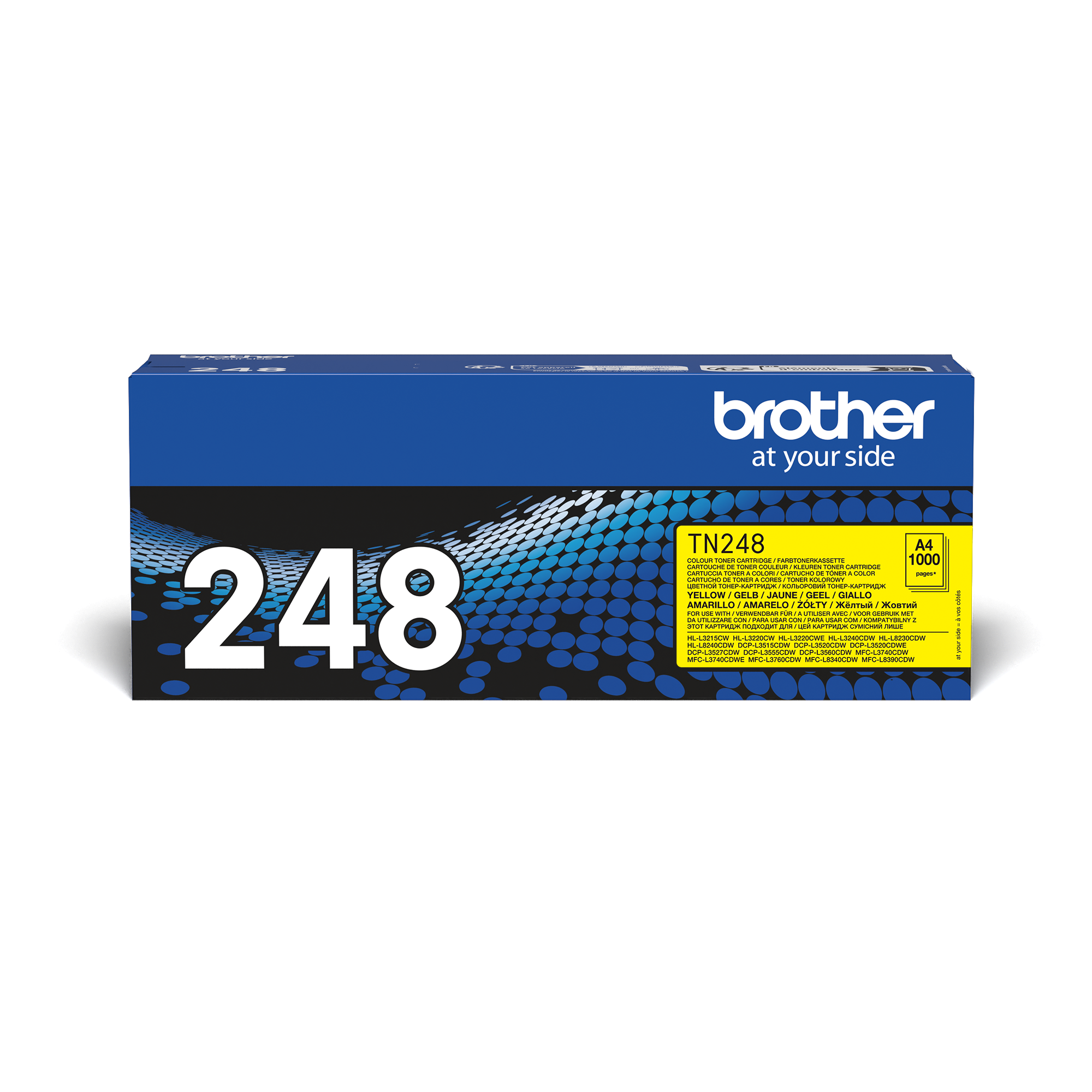 Brother TN-248 Toner Yellow 1.000 oldal kapacitás (TN248Y)