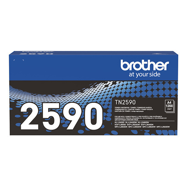 Brother TN-2590 Toner Black 1.200 oldal kapacitás (TN2590)