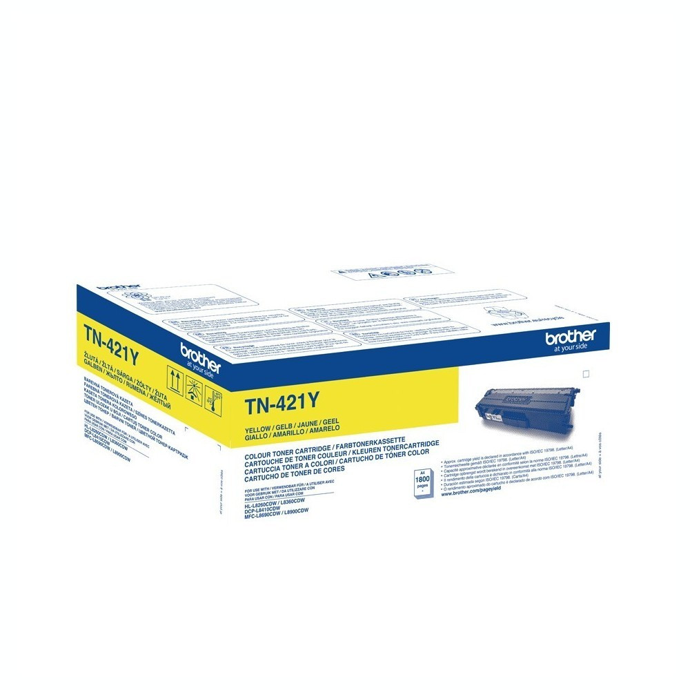 Brother TN-421Y Toner Yellow 1.800 oldal kapacitás (TN421Y)