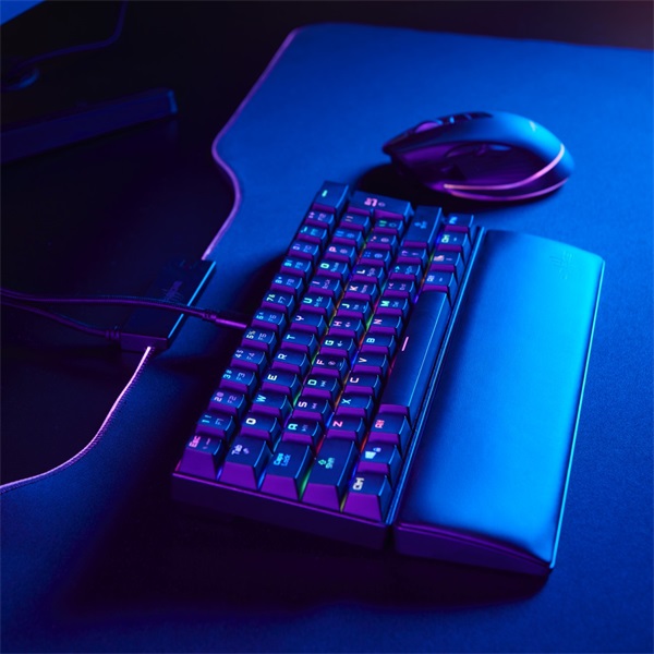 URAGE by HAMA 217828, GAMING URAGE EXODUS 760TKL MECHANIKUS MINI BILLENTYŰZET, RGB, RED SWITCH, FEKETE (13217828)