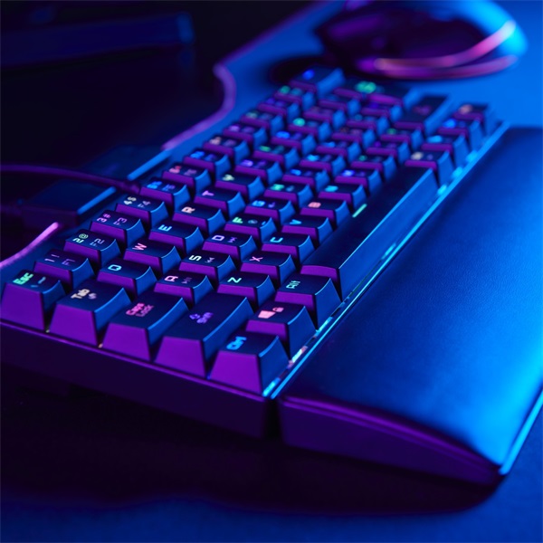 URAGE by HAMA 217828, GAMING URAGE EXODUS 760TKL MECHANIKUS MINI BILLENTYŰZET, RGB, RED SWITCH, FEKETE (13217828)