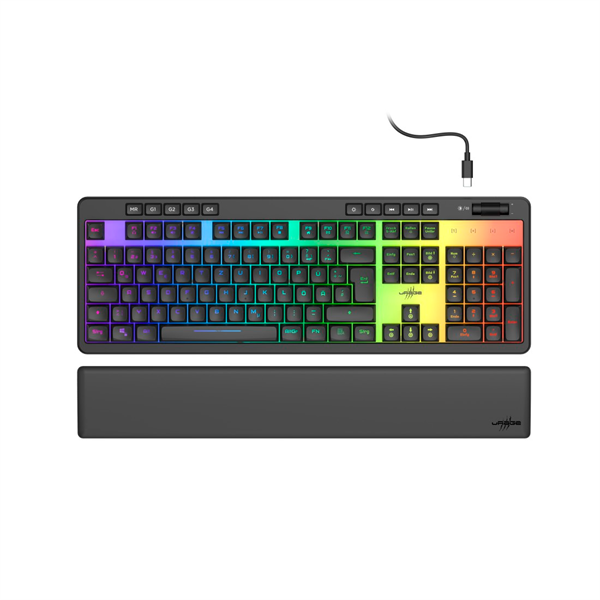 URAGE by HAMA 217830, GAMING URAGE EXODUS 515 ILLUMINATED BILLENTYŰZET, RGB, MAKRÓ (13217830)