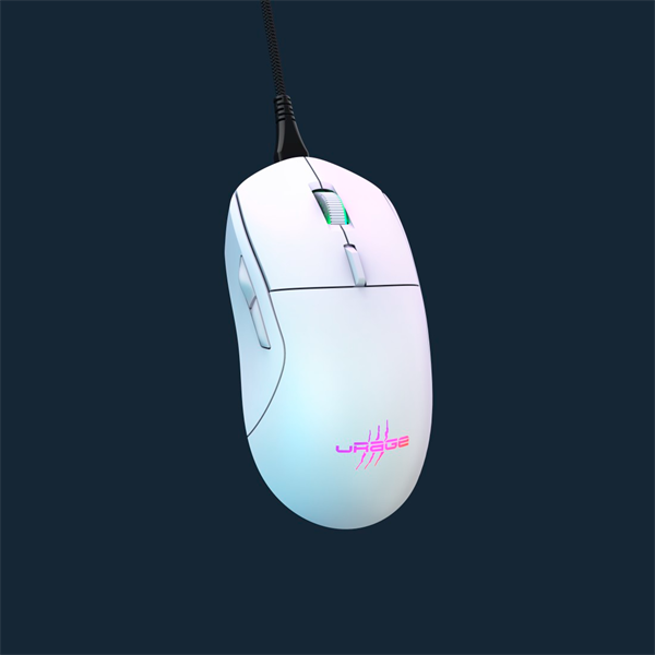URAGE by HAMA 217837, GAMING "URAGE REAPER 250" OPTIKAI EGÉR, FEHÉR, 6200DPI (00217837)